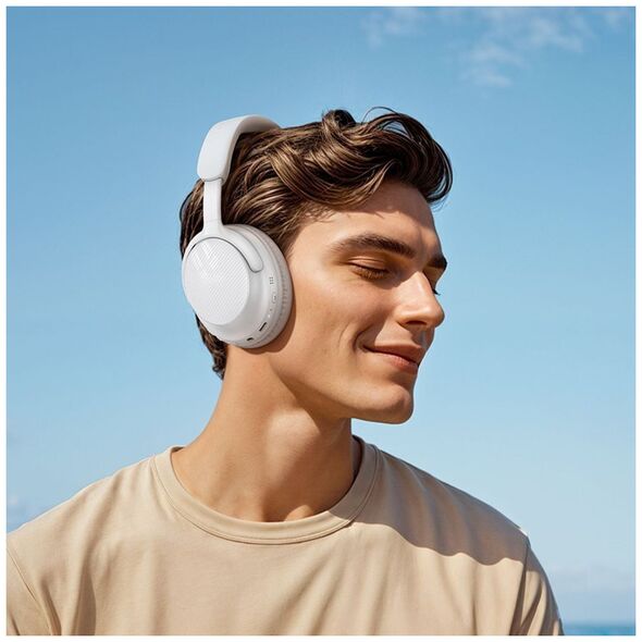 HOCO słuchawki bezprzewodowe bluetooth nagłowne W53 białe