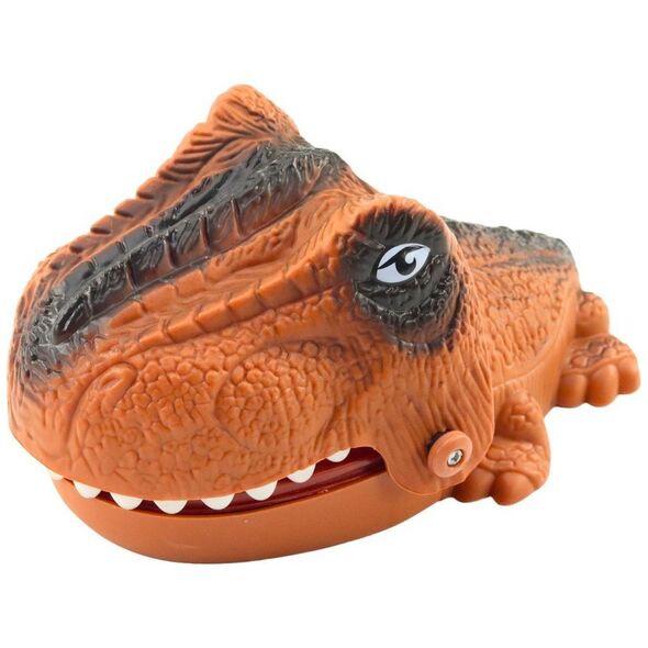 Gra Zręcznościowa Gryzący Atakujący Dinozaur Brązowy