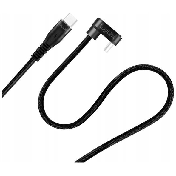 LogiLink CU0191 kabel USB USB 2.0 2 m USB C Czarny