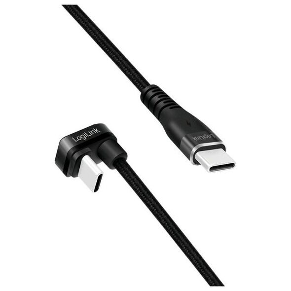 LogiLink CU0194 kabel USB USB 2.0 3 m USB C Czarny