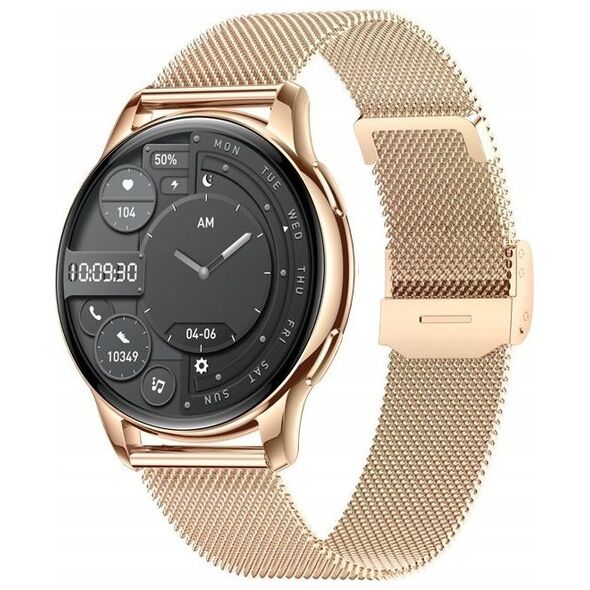 Smartwatch Damski Veltori VT300-1 Złota Bransoleta