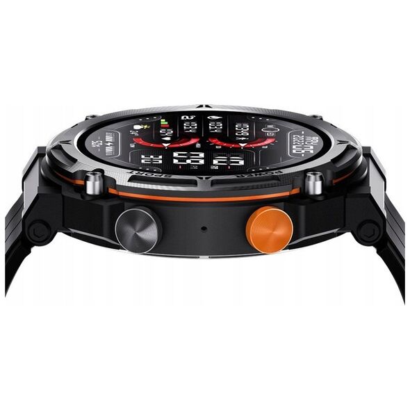 Smartwatch Veltori VT130-1 Czarny Pasek Silikonowy