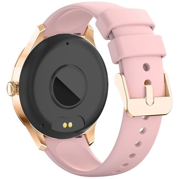 Smartwatch Damski Veltori VT360-1 Różowy Pasek Silikonowy