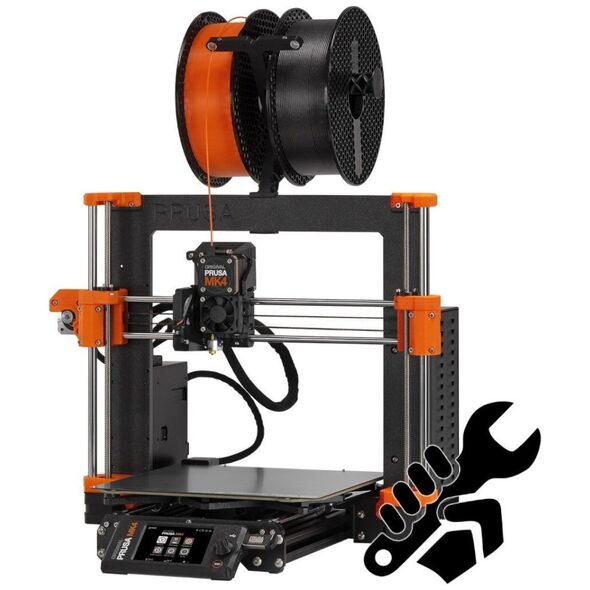 Prusa Drukarka 3D - Oryginalna Prusa MK4 - zestaw do samodzielnego montażu}
