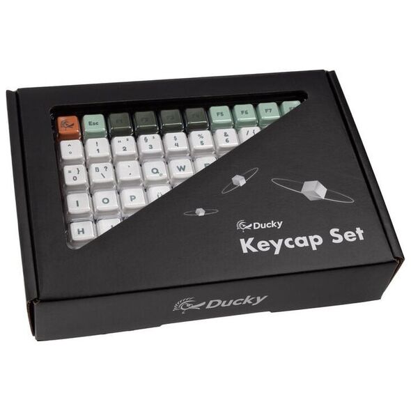 Ducky Dino Keycap Set, PBT, Dye-Sub - MDA