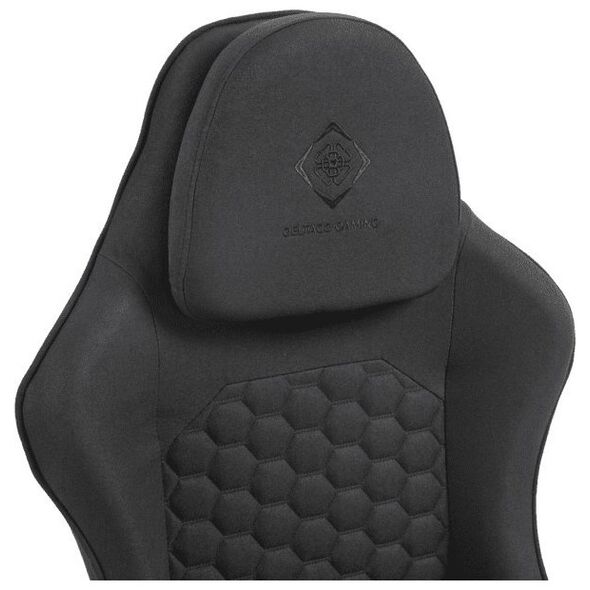 Deltaco DC130 Gaming Chair Soft Woven Mesh, black