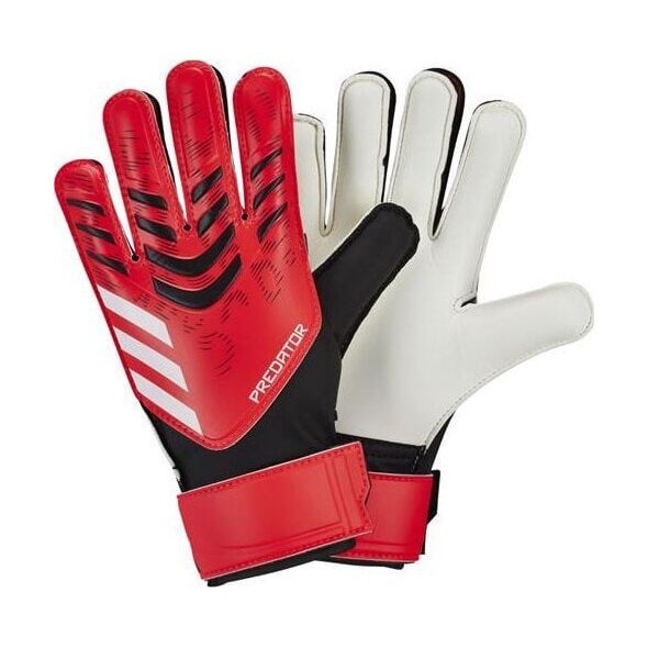 Rękawice bramkarskie dla dzieci adidas Predator Training Goalkeeper czerwone JH3811 6