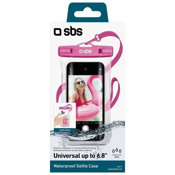 Etui SBS Wodoodporne 6.8 Pink standard