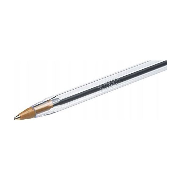 BIC Cristal Medium, Clip, Stick ballpoint pen, Blue, 100 pc(s), Medium