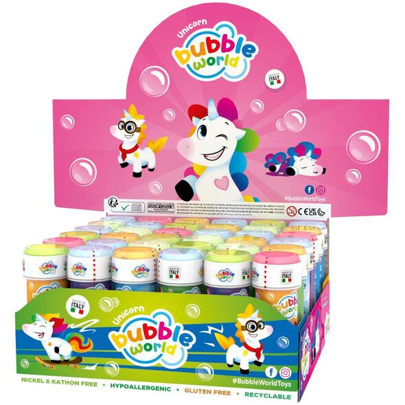 Artyk Bańki mydlane 60ml Jednorożec (36szt)
