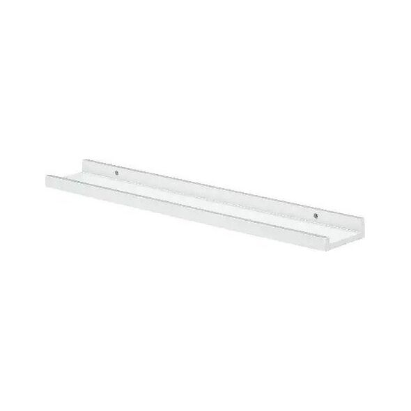 SHELF+ BORDER 600X90X30 MM WHITE