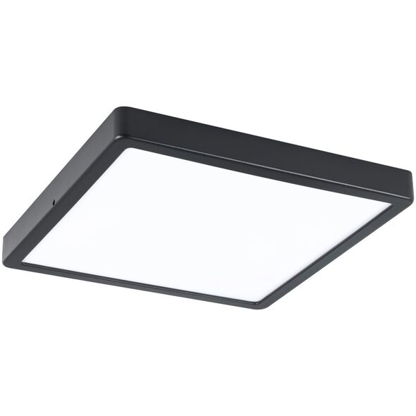 Ceiling LED outdoor light EGLO ARGOLIS 2, IP44, 20.5W, 3000K, 2400lm, black, 28.5x28.5x3 cm