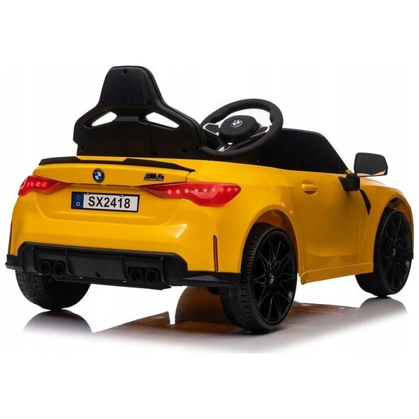 Auto Na Akumulator Bmw M4 Zółte