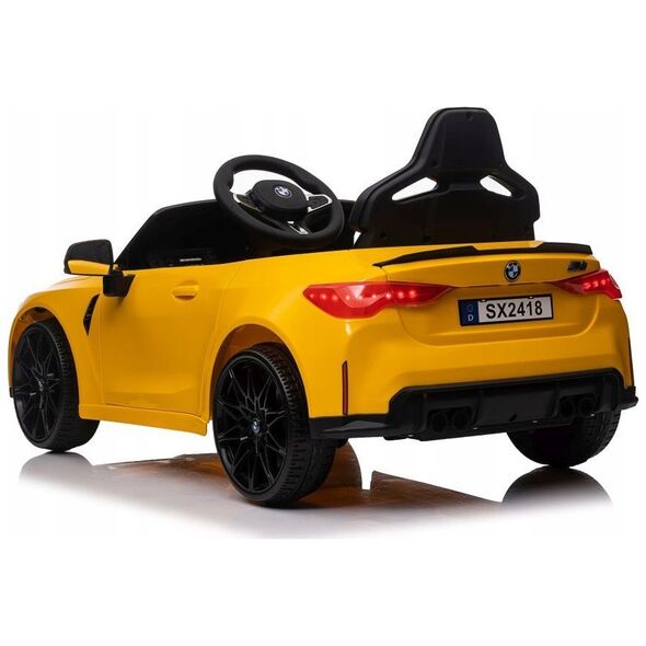 Auto Na Akumulator Bmw M4 Zółte