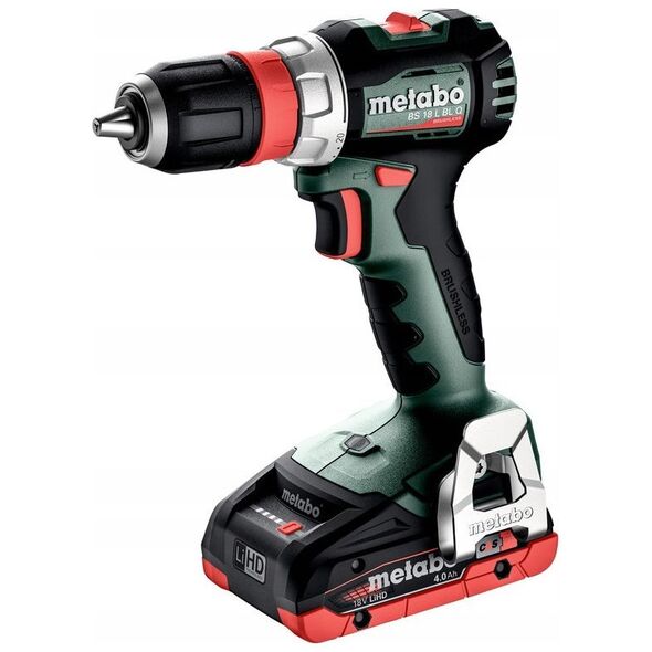 METABO.SCREWDRIVER BS 18 L BL Q 65/28Nm 2x4.0Ah LiHD METABOX
