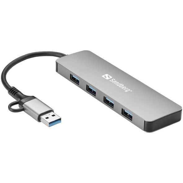 USB-C/A to 4xUSB 3.0 Hub
