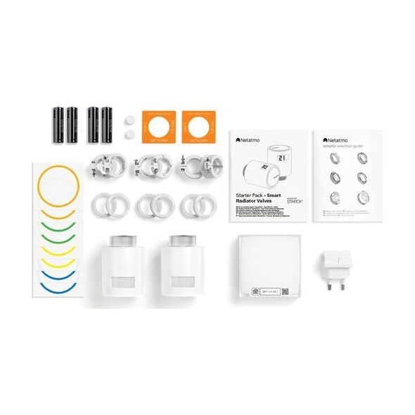 Netatmo NVP01-DE termostatyczny zawór grzejnikowy Nadaje się do użytku w pomieszczeniach