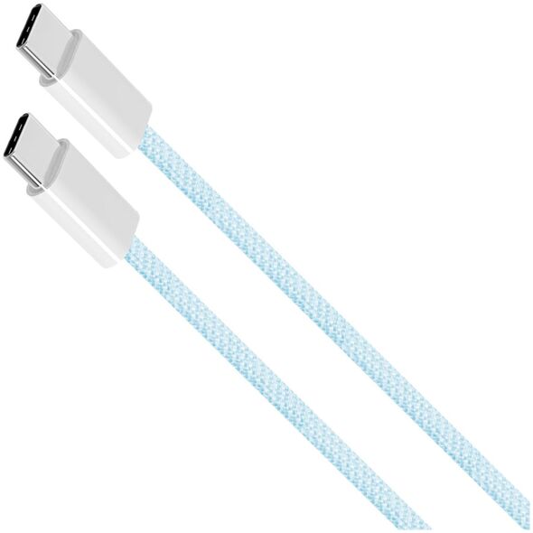 Kabel USB typu C - USB typu C 100 W 1,5 m niebieski Kruger&amp|Matz Basic