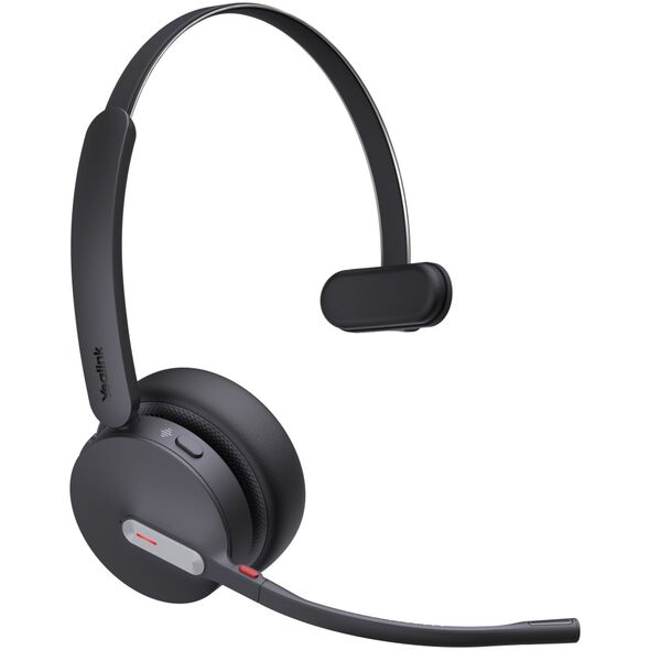 Yealink BH70 Mono UC Zestaw słuchawkowy Bezprzewodowy Opaska na głowę Biuro/centrum telefoniczne USB Type-C / USB Type-A Bluetooth Czarny
