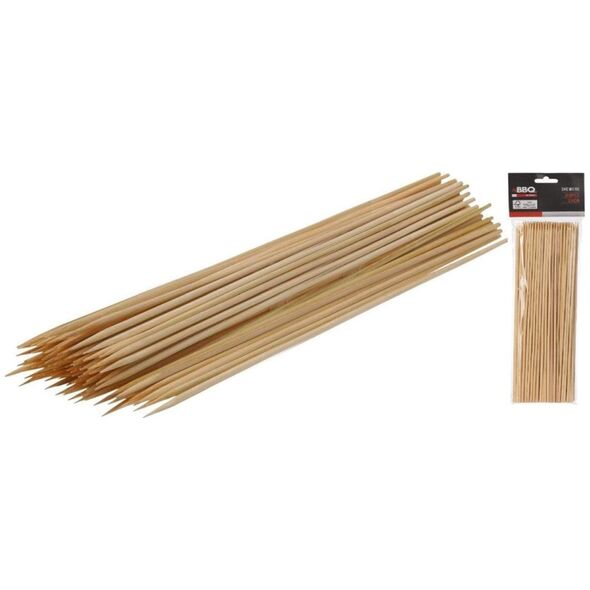 BBQ SZPIKULEC DO SZASZŁYKÓW DŁ 30CM 100SZT BAMBUS