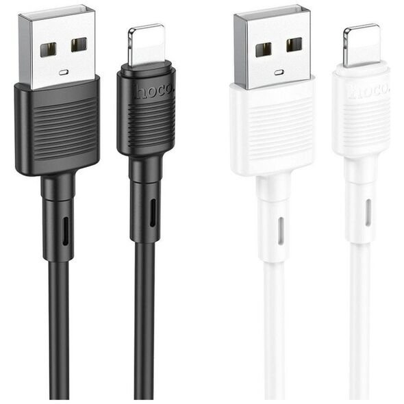 Kabel USB Hoco HOCO kabel USB A do Lightning 2,4A X83 1 m biały