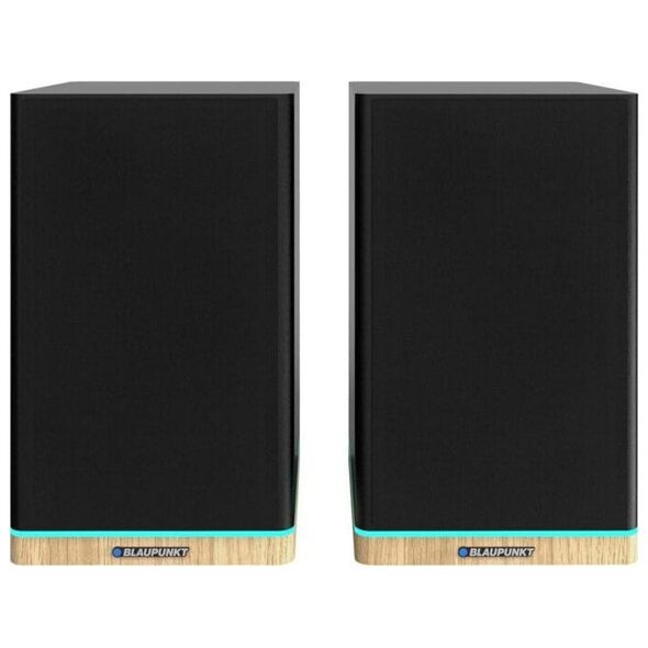 GŁOŚNIKI PÓŁKOWE BS-60BK LED CZARNE (BLUETOOTH, 2x90W, RCA, USB, OPTYCZNE, BASS-REFLEX, PILOT)