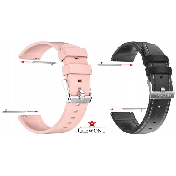 Teleskop GIEWONT Stalowy 18 mm do Pasek/Bransoleta SMARTWATCH GWT18