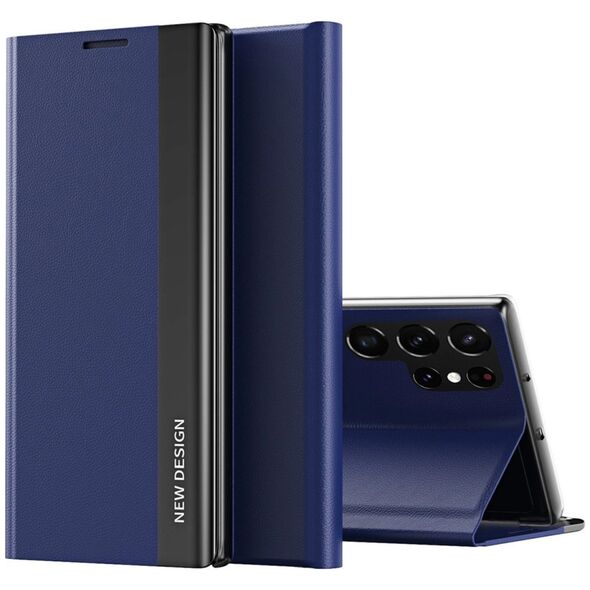 Sleep Case Pro etui do Samsung Galaxy S25 Ultra z klapką i podstawką - niebieskie