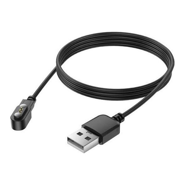 HOCO kabel do ładowania smartwatcha Y26 / Y27 0,6 m czarny