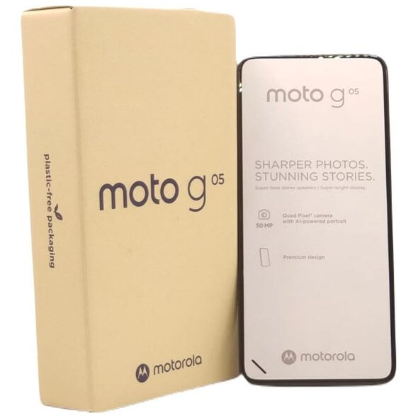 Motorola moto g05 16,9 cm (6.67") Dual SIM Android 15 4G USB Type-C 4 GB 128 GB 5200 mAh Zielony