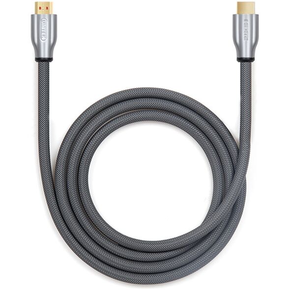Kabel Unitek HDMI - HDMI 5m srebrny (Y-C140RGY)