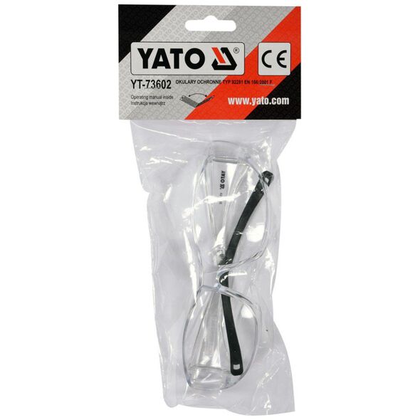 Yato okulary ochronne bezbarwne (YT-73602)