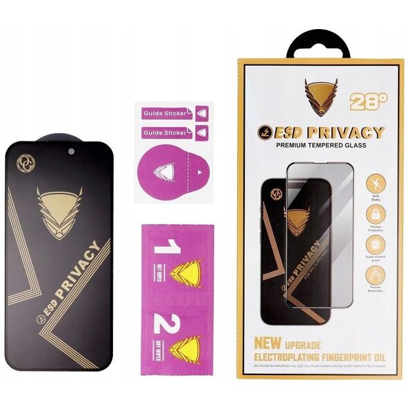OG Szkło Hartowane OG Premium Privacy Glass - do Samsung Galaxy S24 czarny