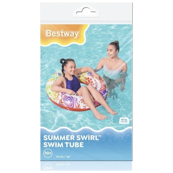 Koło do Pływania 91 cm BESTWAY Czerwone