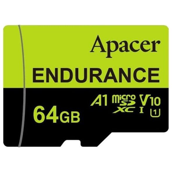 Apacer  Endurance V30 A1, 64GB, micro SDXC, AP64GEDM1D05-R, UHS-I U3 (Class 10)