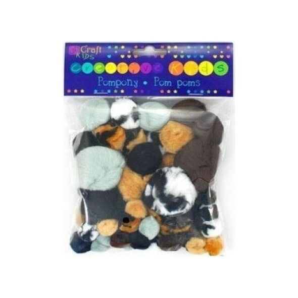 Ακρυλικά πομπόν DP Craft Animal Prints 1238863 5907589916195