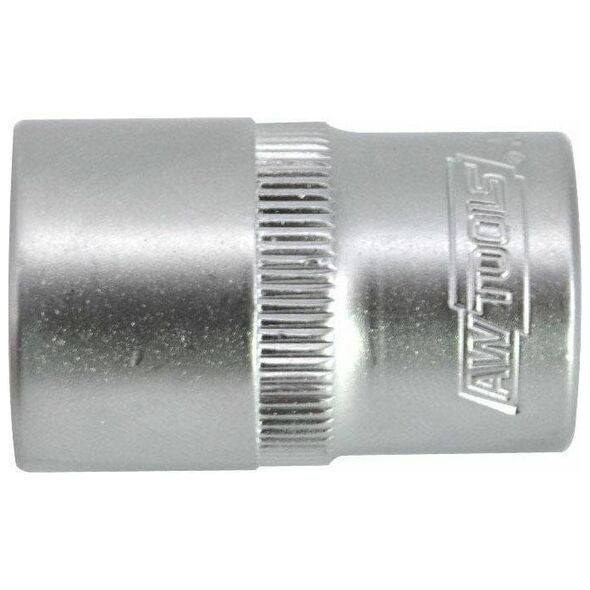 AWTools AWTOOLS NASADKA SZEŚCIOKĄTNA 1/2"  KRÓTKA  8mm BLACK LINE