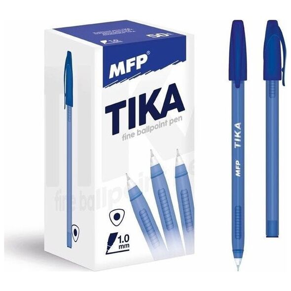 Teka Tika 107 στυλό μπλε (50 τμχ) 13875393 8595138532025