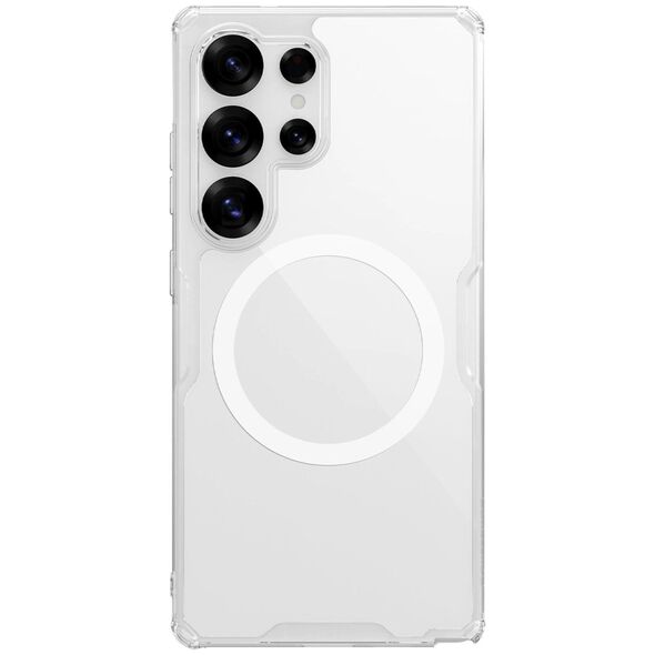 Etui Nillkin Nature TPU Pro Magnetic Case z MagSafe na Samsung Galaxy S25 Ultra - białe