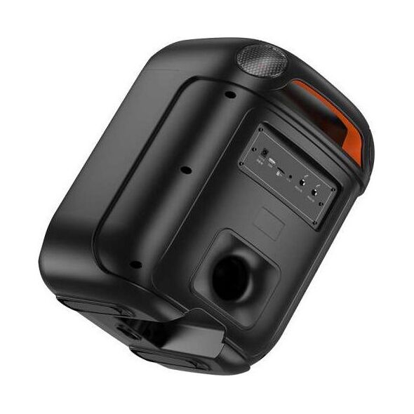 HOCO głośnik bluetooth + 2 x bezprzewodowe mikrofony HA13 czarny