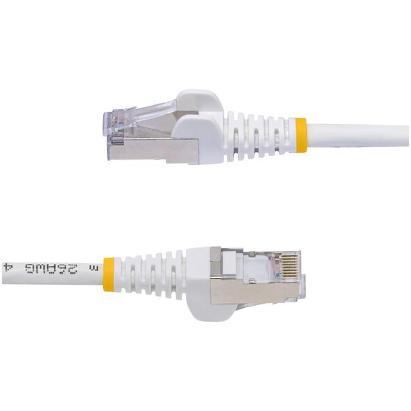 StarTech NLWH-10M-CAT8-PATCH kabel sieciowy Biały S/FTP (S-STP)