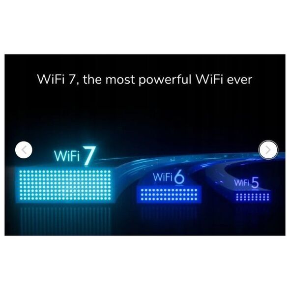 NETGEAR Orbi 770 Trójpasmowy (2,4 GHz / 5 GHz / 6 GHz) Wi-Fi 7 (802.11be) Biały 7 Wewnętrzne