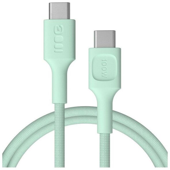 Green Cell Kabel USB-C-USB-C PowerStream 100W oplot 1,2m zielony