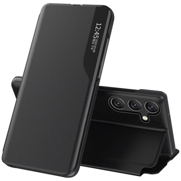 Eco Leather View Case Samsung Galaxy A26 Black