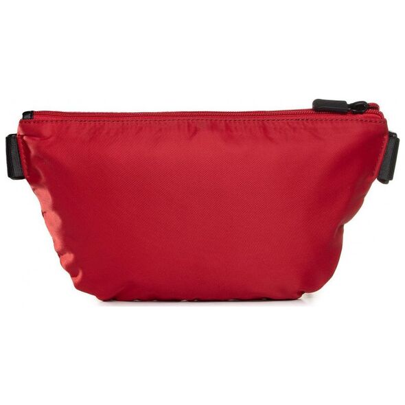 Guess, Quatro, Textile Fanny Pack, Red, 19/28.5 x 17 x 4 cm, For Men For Men