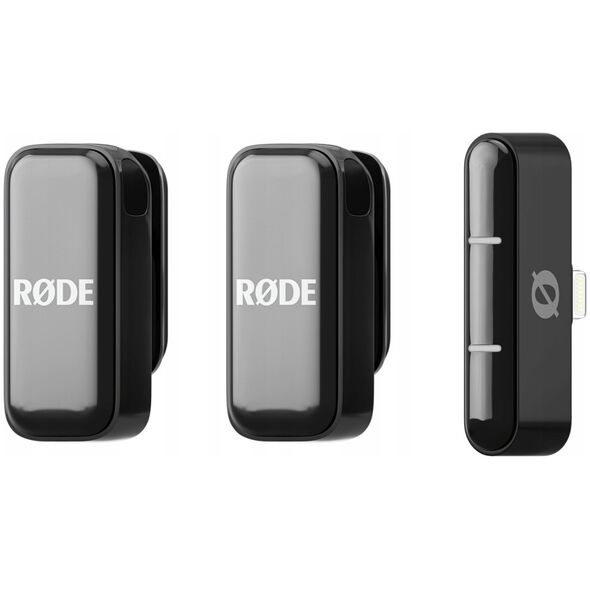Rode Wireless Micro, Drahtlos-Mikrofonsystem – Lightning, schwarz