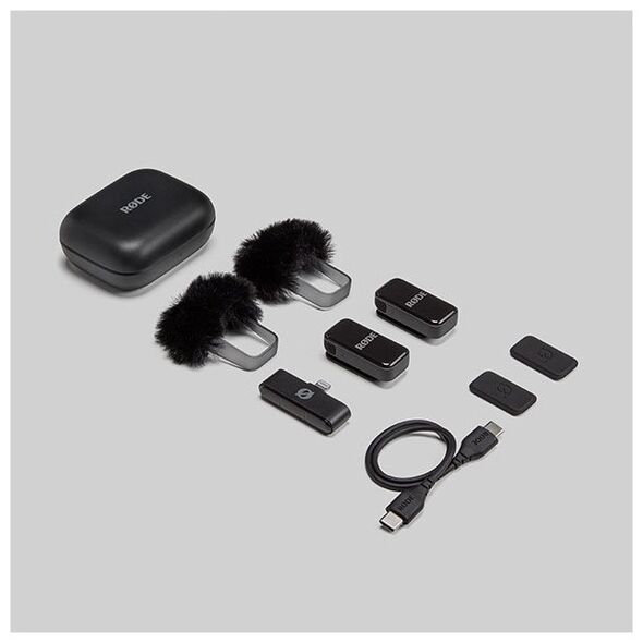 Rode Wireless Micro, Drahtlos-Mikrofonsystem – Lightning, schwarz