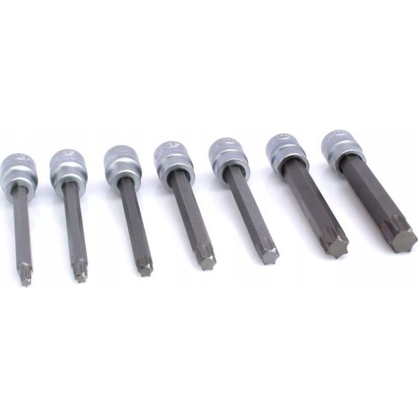 Satra SATRA CLASS.NAS.TORX EXTRA LONG 3/8" 7 pcs.
