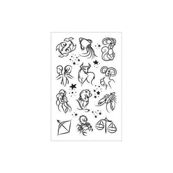 Tatuaż horoskop 8,5x13cm