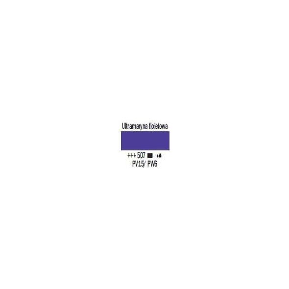 Artequipment Farba akrylowa TALENS AMSTERDAM 120ml 507 - ULTRAMARINE VIOLET uniw